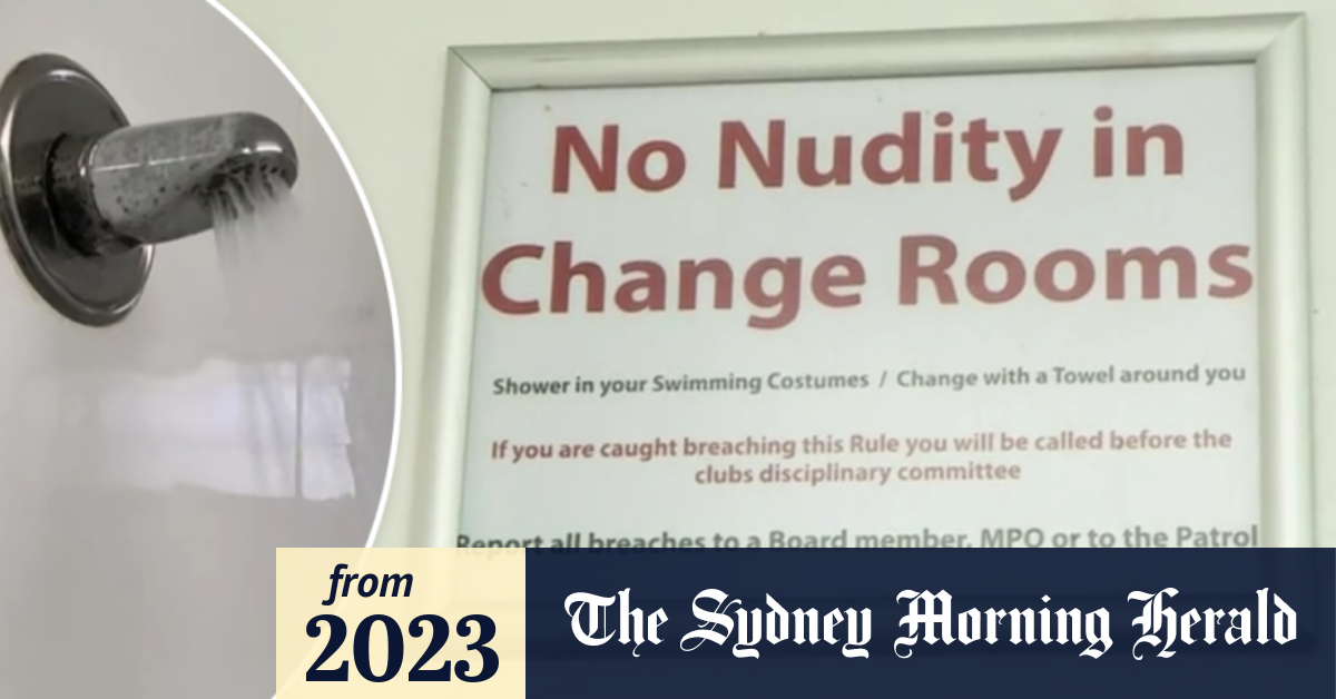 Video: Row over nudity in surf club showers, change rooms
